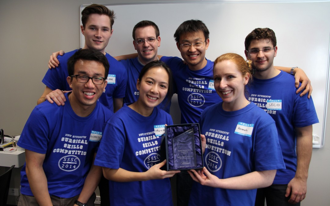 SUSS: 2014 Winners of the NSW Students’ Surgical Skills Competition