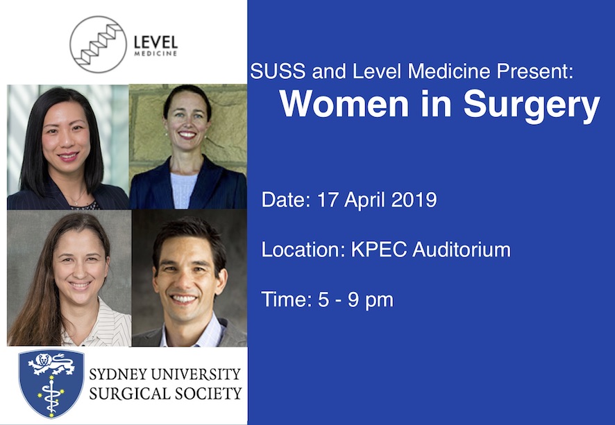 SUSS and Level Medicine Present: Women in Surgery