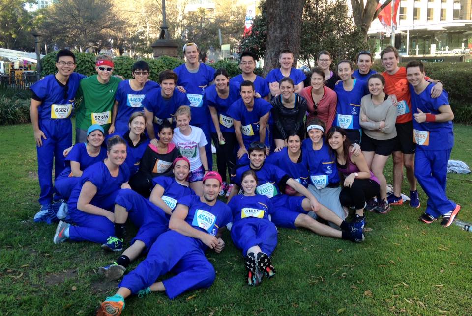 2015 SUSS City to Surf team