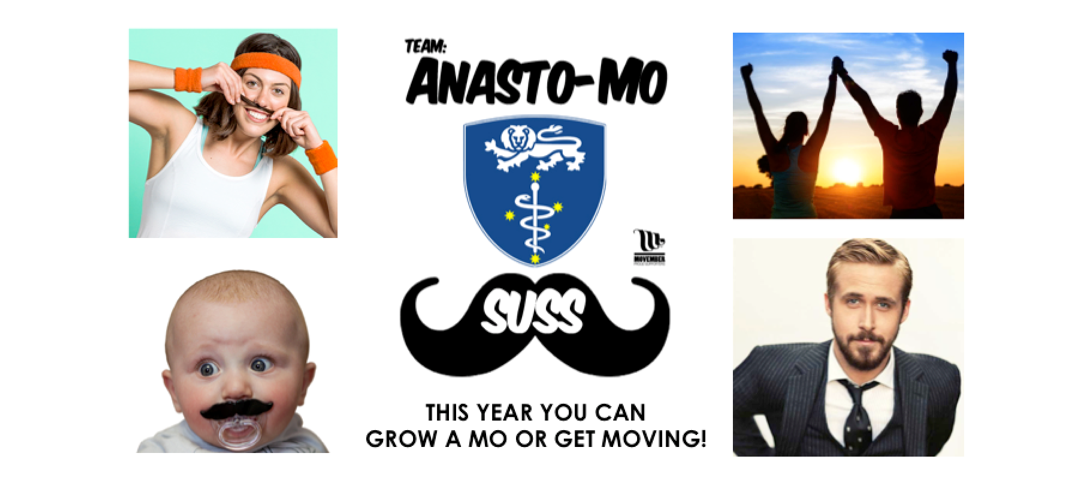 Support men’s health: join Team Anasto-Mo-SUSS for Movember!